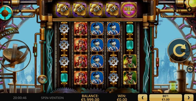 Play Spin-vention by High5 at 1Win Casino