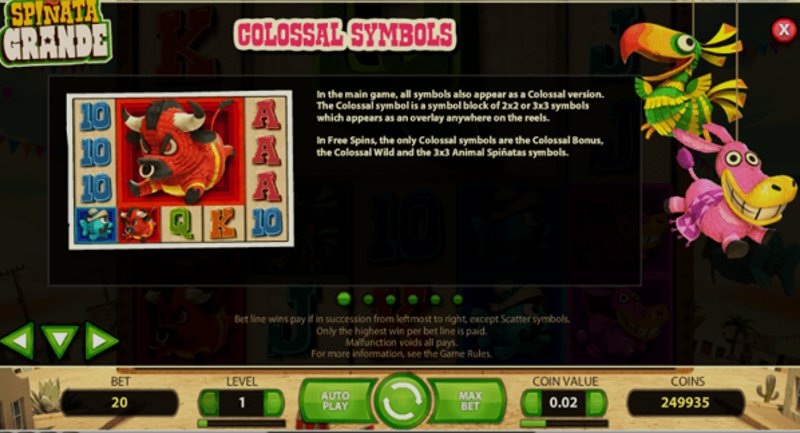 Play Pinata in Moldova at 1Win Casino