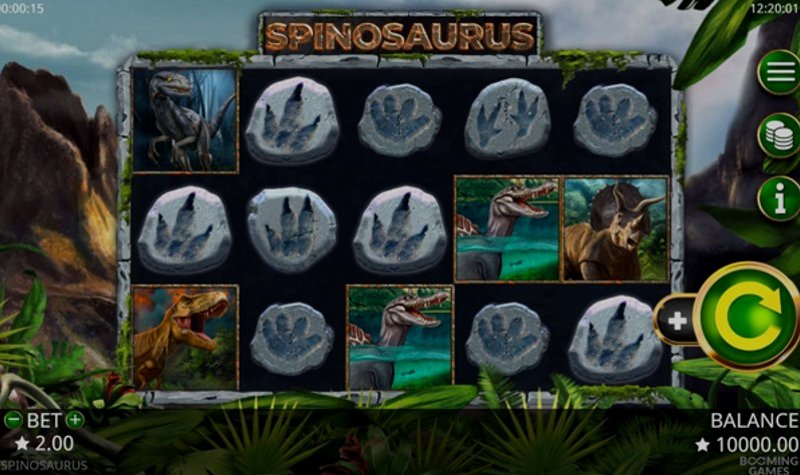 Play Spinosaurus by Booming at 1Win Casino