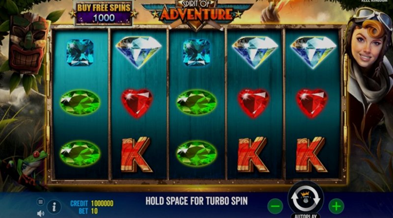 Play Spirit of Adventure by Pragmatic at 1Win Casino