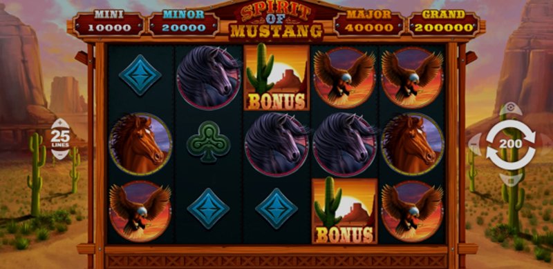 Play Spirit Of Mustang by Pariplay at 1Win Casino