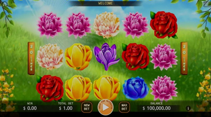 Play Spring Blossom by Kaga at 1Win Casino