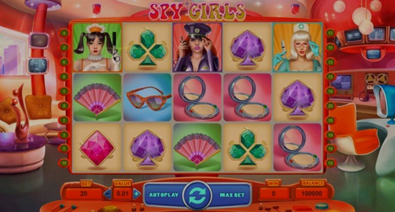 Play Spy Girls by Thunderspin at 1Win Casino