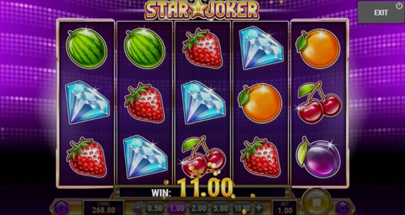 Play Star Joker by Playn Go at 1Win Casino