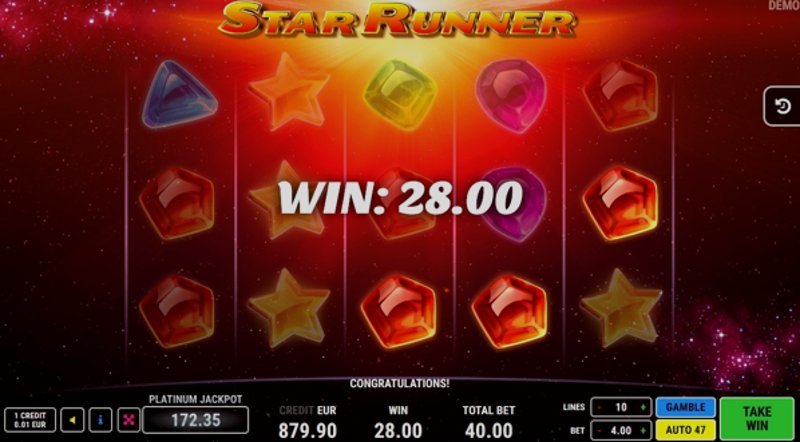 Play Star Runner by Fazi at 1Win Casino