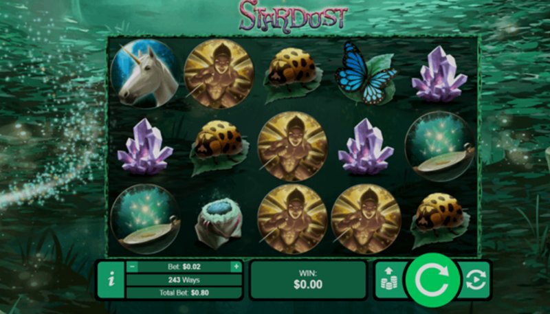 Play StarDust by Microgaming at 1Win Casino