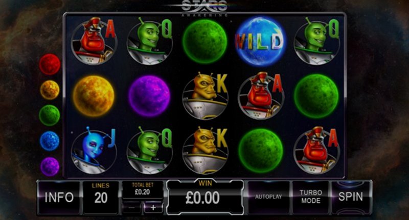 Play Stars Awakening by Playtech at 1Win Casino