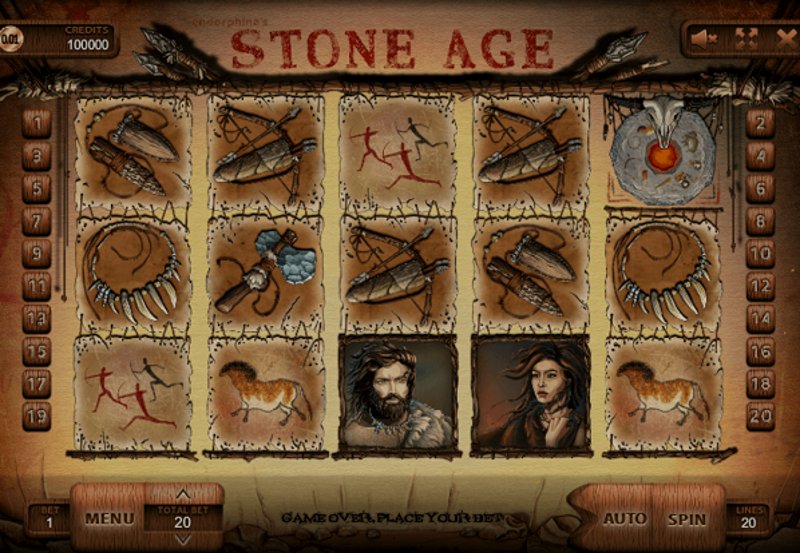 Play Stone Age by Kagaming at 1Win Casino