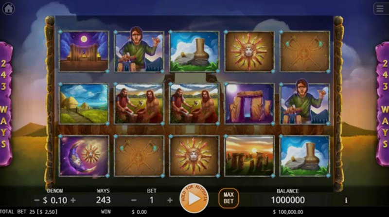 Play Stonehenge by Kagaming at 1Win Casino