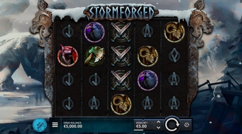 Play Stormforged by Hacksaw at 1Win Casino