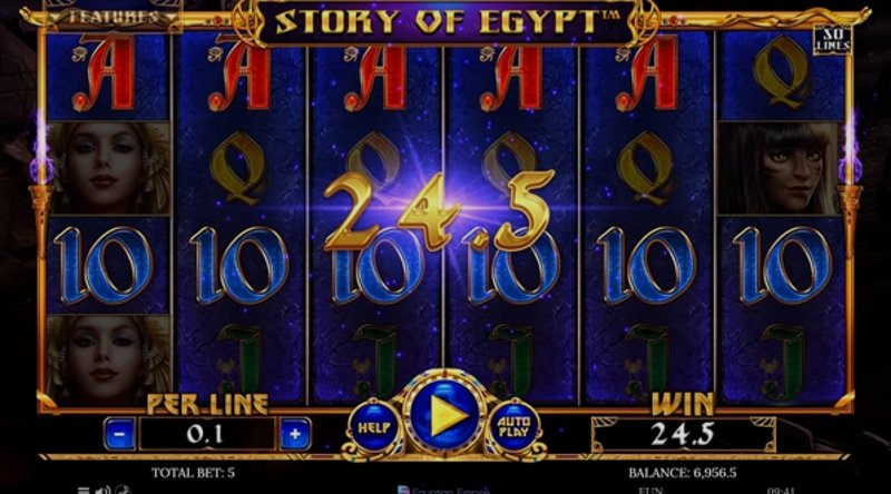 Play Story Of Egypt by Spinomenal at 1Win Casino