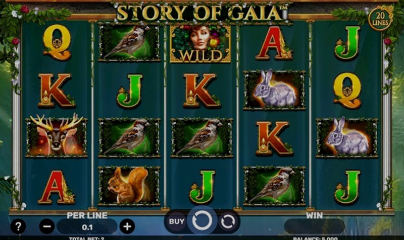 Play Story Of Gaia in Peru at 1Win Casino