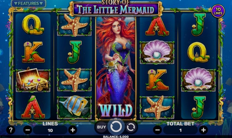 Play Story Of The Little Mermaid by Spinomenal at 1Win Casino