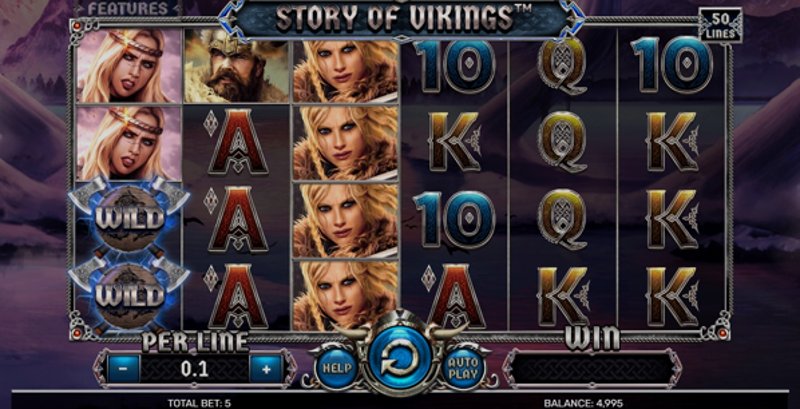 Play Story Of Vikings by Spinomenal at 1Win Casino