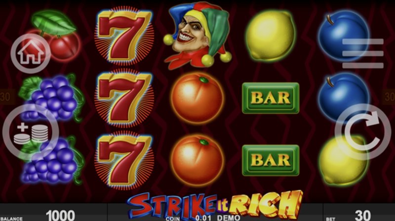 Play Strike It Rich by Spinthon at 1Win Casino