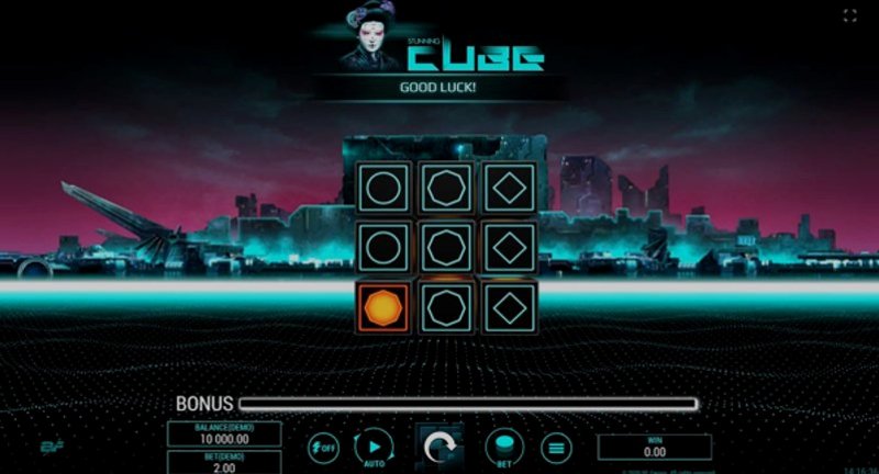 Play Stunning Cube by Bf Games at 1Win Casino