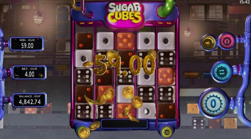 Play Sugar Cubes by Dicelab at 1Win Casino