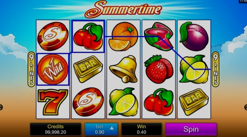 Play Summertime by Games Global at 1Win Casino