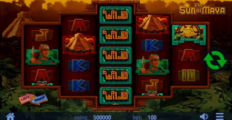 Play Sun Of Maya by Swintt at 1Win Casino