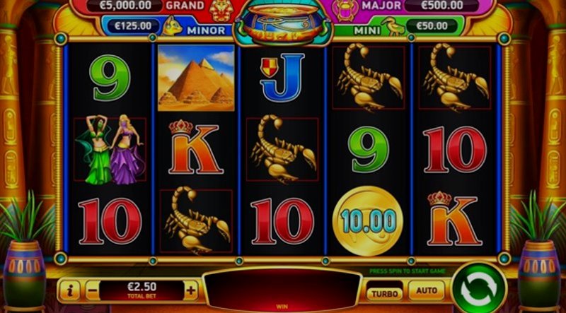 Play Sun of Ra by Rubyplay at 1Win Casino