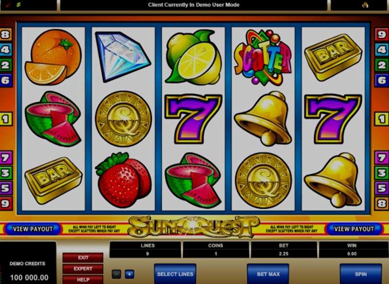 Play Sun Quest in Malaysia at 1Win Casino