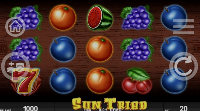 Play Sun Triad by Spinthon at 1Win Casino