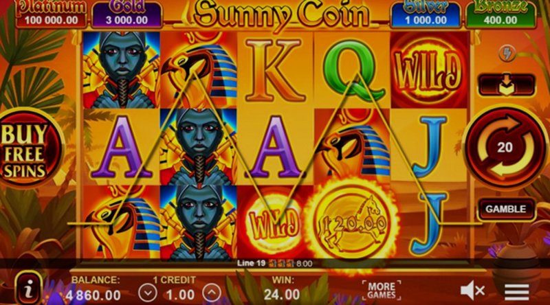 Play Sunny Coin: Hold The Spin by Gamzix at 1Win Casino