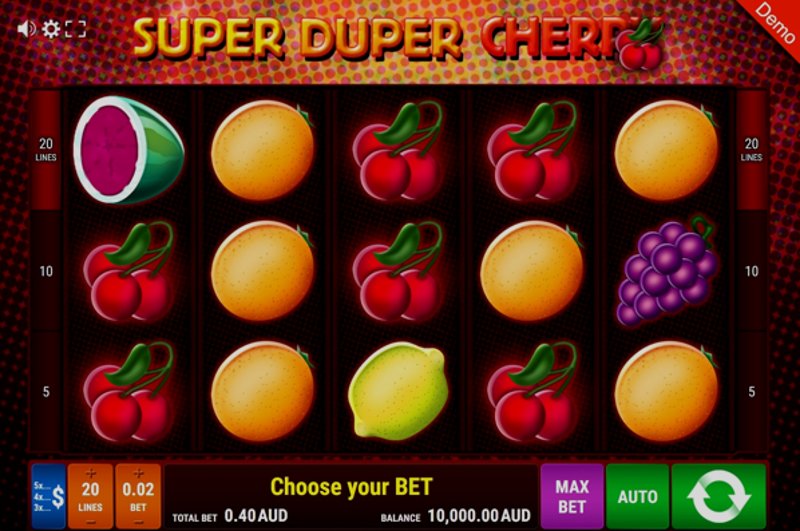 Play Super Duper Cherry in Vietnam at 1Win Casino