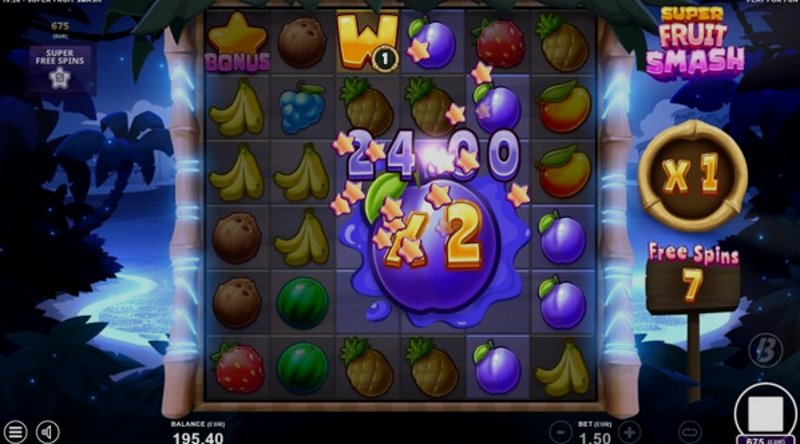 Play Fruit Smash by Slotmill at 1Win Casino