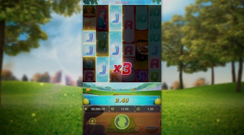 Play Super Golf Drive by Pgsoft at 1Win Casino