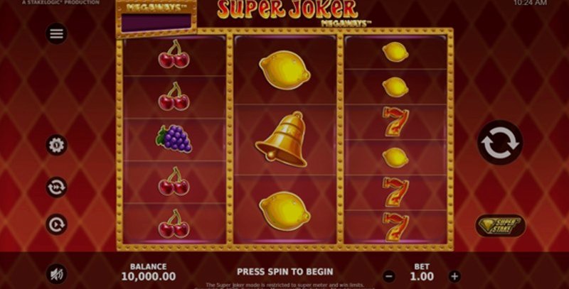 Play Super Joker Megaways by Stakelogic at 1Win Casino