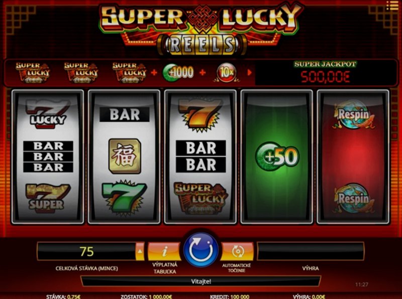 Play Super Lucky Reels by Isoftbet at 1Win Casino