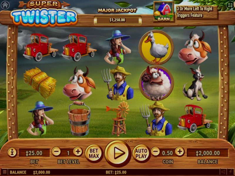 Play Super Twister by Habanero at 1Win Casino