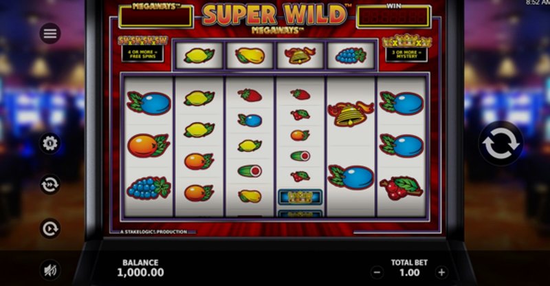 Play Super Wild Megaways by Stakelogic at 1Win Casino