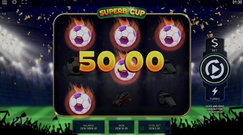 Play Superb cup by Mancala Gaming at 1Win Casino