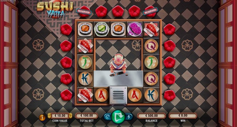 Play Sushi Yatta by Gameart at 1Win Casino