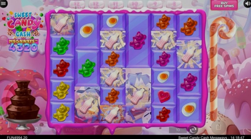 Play Sweet Candy Cash Megaways by Iron Dog Studios at 1Win Casino