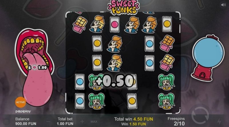 Play Sweet Punks by Popiplay at 1Win Casino