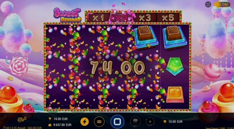 Play Sweet Reward by Bf Games at 1Win Casino