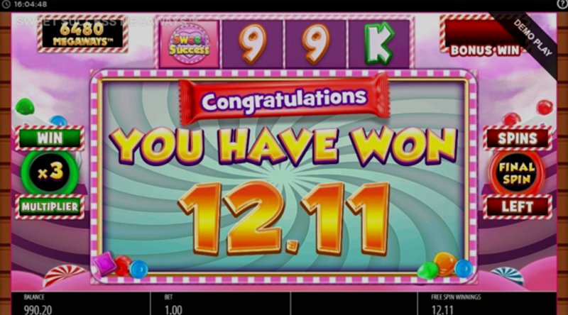 Play Sweet Success by Genii at 1Win Casino