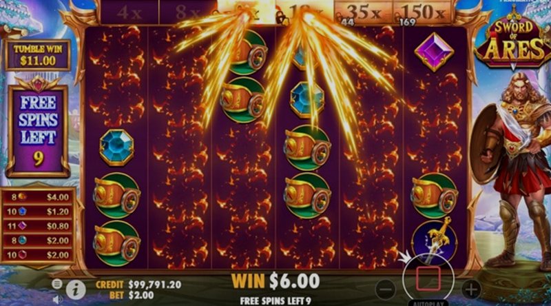 Play Sword of Ares by Pragmatic at 1Win Casino