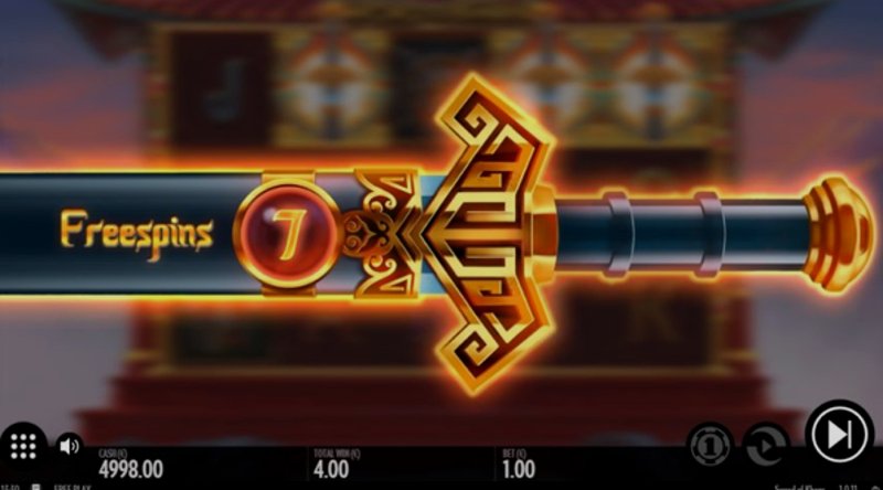 Play Sword of Khans by Thunderkick at 1Win Casino