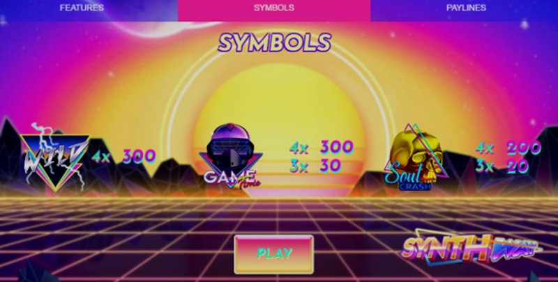 Play Synthway by Spinmatic at 1Win Casino