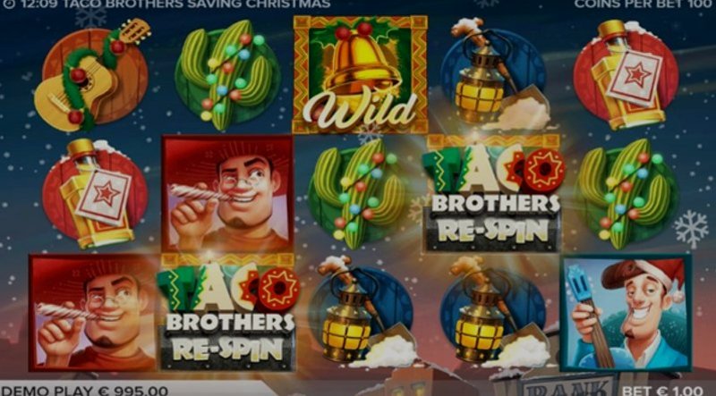 Play Taco Brothers Saving Christmas by Elk at 1Win Casino