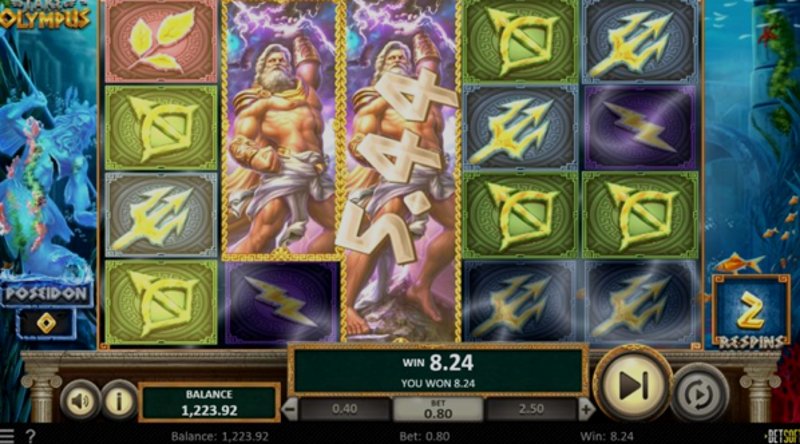 Play Take Olympus by Betsoft at 1Win Casino