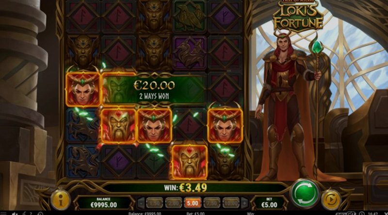 Play Tales of Asgard: Loki’s Fortune by Playn Go at 1Win Casino