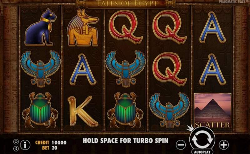 Play Tales of Egypt by Pragmatic at 1Win Casino