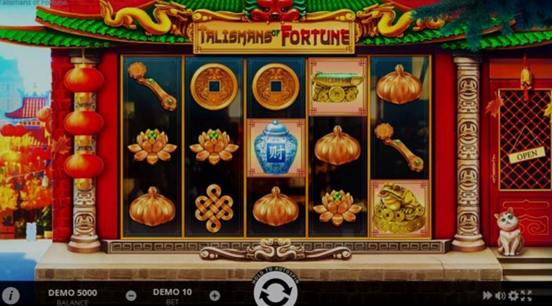 Play Talismans of Fortune by Evoplay at 1Win Casino