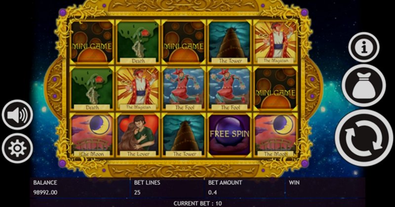 Play Tarot Deck by Tpg at 1Win Casino