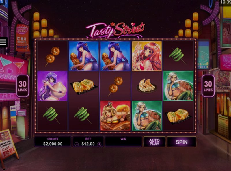 Play Tasty Street by Microgaming at 1Win Casino